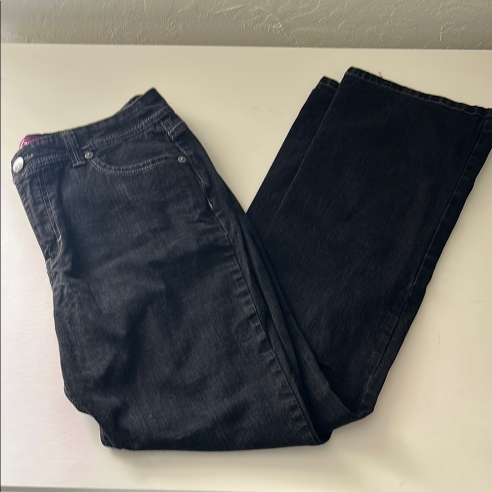 Gloria Vanderbilt Black Isadora Bootcut Jeans